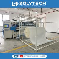 Tampa de colchão estofando da canela contínua que faz a máquina