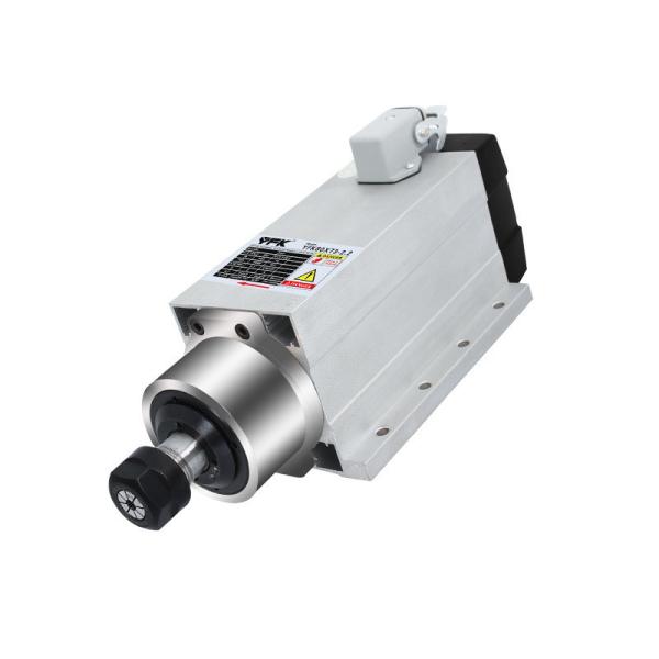 Flange 2.2kw 24000rpm Refrigerador de ar CNC Motor de fuso para obras de construção 8A corrente