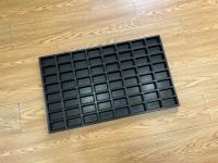 Colagênio Choc Jelly Bar Tray alaranjada RK Bakeware 64 cavidades Noway não-aderente
