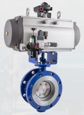 Rotary Angle 90 Pneumatic Butterfly Valve Actuator
