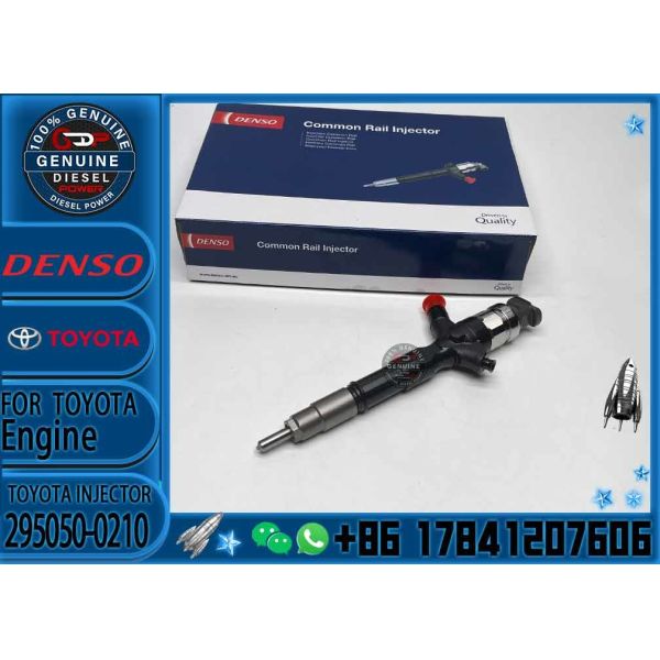 Hot Sale Engine Injector 2950500210 295050 0210 Common Rail Fuel Injector 23670-09340 295050-0210 for Toyota Hiace