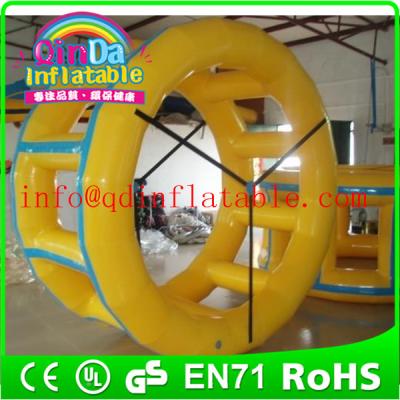 Inflatable water wheel inflatable water sport game aqua walking roller wheel