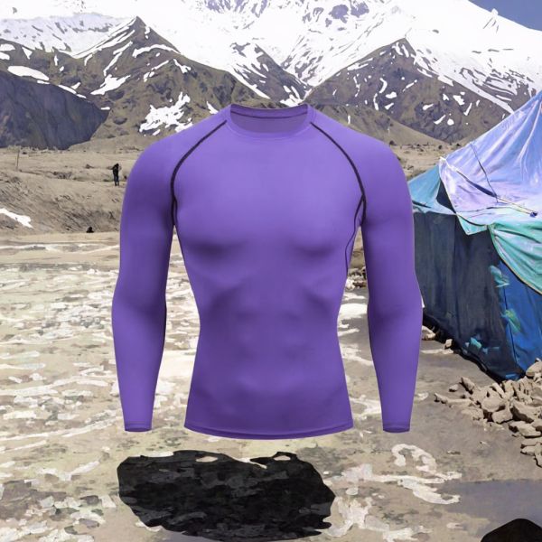 Unisex No Gi Outfit Breathable 180g Compression Shirt Rash Guard For Gym Fitness Running