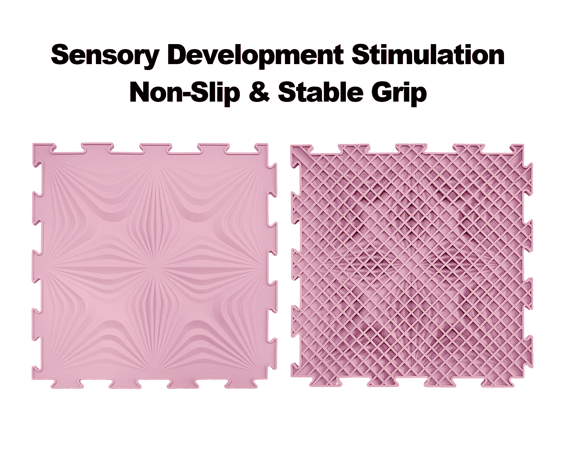 Customized Size Kids Silicone Mat Sensory Training Non Toxic Wave Texture Tactile Stimulation Early Education Balance Pad