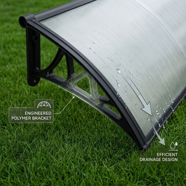 Reduce Noise Awning Bracket Featuring 2.5mm Solid and 5.0mm Hollow Thickness of Board Ideal for Secure Outdoor Installation