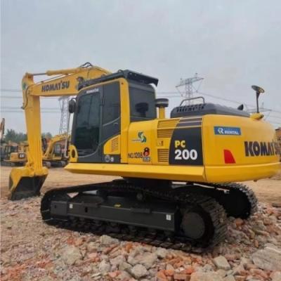 Excavadora de segunda mão Kumatsu PC200 PC220 PC228 com válvula hidráulica original