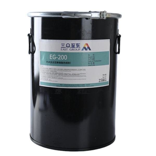 Сильное прилипание реактивное PUR горячее плавит прилипатель для машины для производства бумажных ламинатов фильма