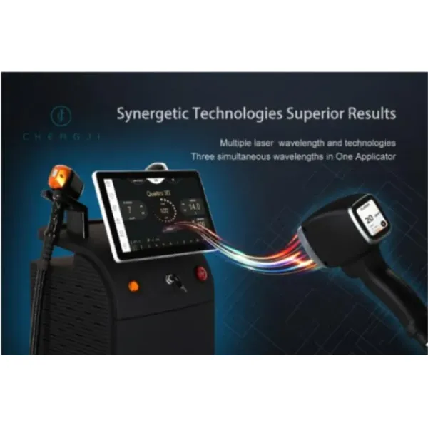 Máquina profesional de depilación láser de diodo con tamaño de punto de 14*21mm/14*38mm, fuente de alimentación de 220V/110V y 2 años de garantía