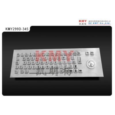 Conception anti-poussière imperméable à l'eau de clavier anti-vandalisme de montage de panneau