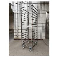 Detachable Bakery Oven Stainless Steel Tray Trolley Polishing