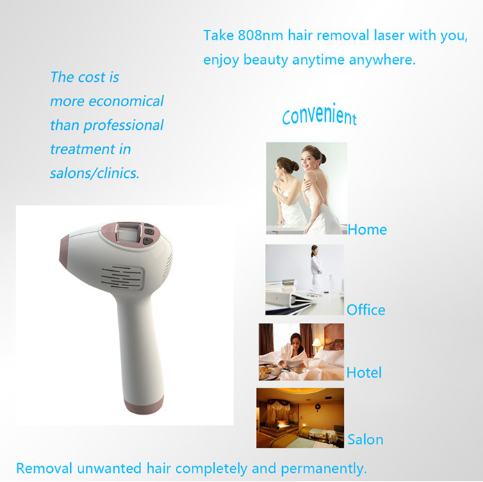 mini 808nm diode laser hair removal machine for home use