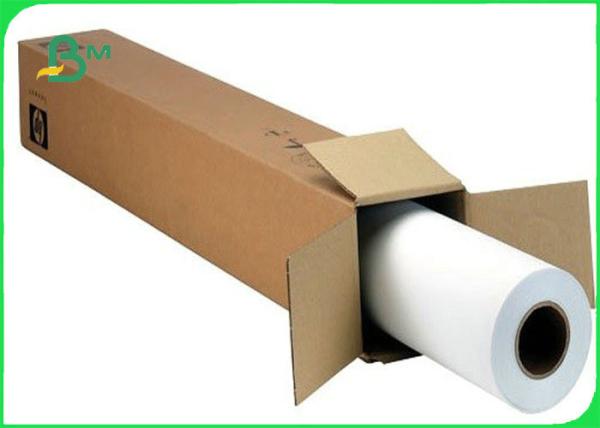 papel bond Rolls do Inkjet branco de 20LB 75GSM com núcleos de 2 polegadas para impressoras de HP
