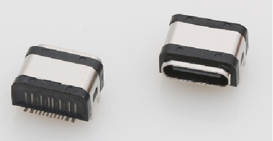 водонепроницаемый порт 16pin USB Type C женский разъем SMT четырехконтактный DIP на борту