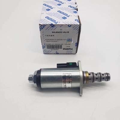 Válvula de solenoide KDRDE5K-31 de SK200-6E SK230-6E Kobelco 30C50-107 YB35V00005F1