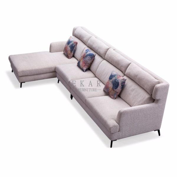 European Style Modern L Shaped Design Couch Sofa Set