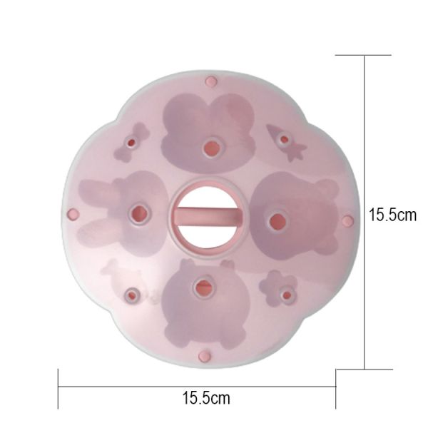 Microwave Safe Silicone Baby Food Storage Freezer Containers With Lid