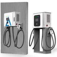 Estação de carregamento comercial IP54 da C.C. EV do padrão da UE 30KW 60KW com CCS CHAdeMO