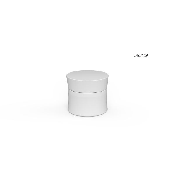 61mm Diameter Cream Jars Cosmetic Packaging Matte Clear Plastic Cosmetic Jars