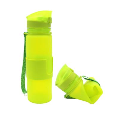 Garrafa de água 23OZ expansível dobrável reusável para unisex