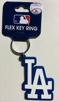 Flexible PVC  Rubber Keychain Baseball Champs Los Angeles Dodgers MLB