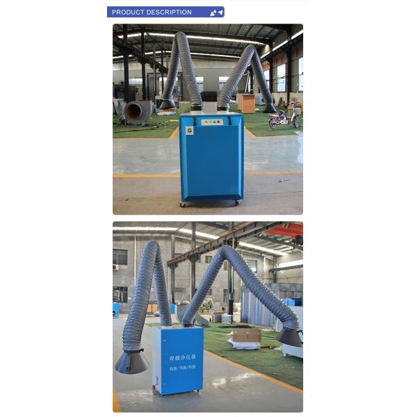 2-частный фильтрующий картридж портативные дымоеды для сварки очистки дымовых пылесосов