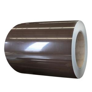 HDP Valspar Customizado Marrom 0,50-1,0mm Z275 PPGI Pre-pintado revestimento de