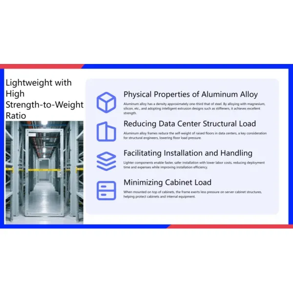 Why Choose Aluminum Hot Aisle Containment Modular Data Center USA
