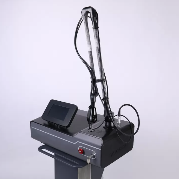 60W Fractional Co2 Laser Machine With Glass Or RF Tube For Skin Rejuvenation