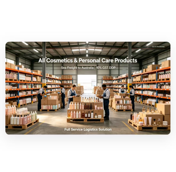 Door To Door Shipping Australia DDP Logistics For Cosmetic Liquid / Powder