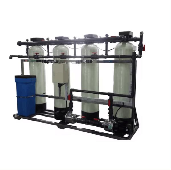 Unidad de ablandamiento y filtración de agua totalmente automática de 10 T/hora