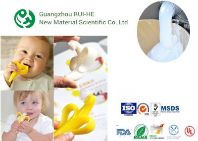 A borracha de silicone líquida do bocal do produto comestível para o bebê fornece a repercussão da elevação