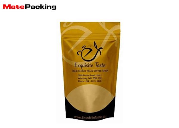 Food Grade Laminated Material Foil Stand Up Pouches Custom Logo Printing Doypack Bags