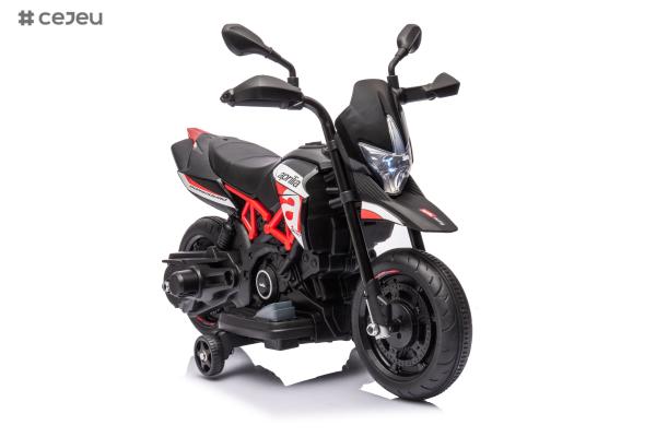 Electric Motorcycle Toy for Kids, Music & Light, Forward/Backward, 6V4.5AH Battery