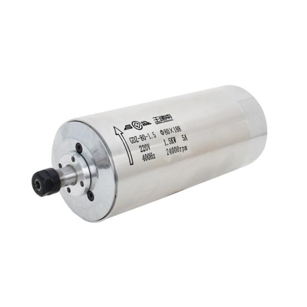 GDZ80-1.5B Motor de fuso refrigerado a água para gravação e fresagem de madeira CNC