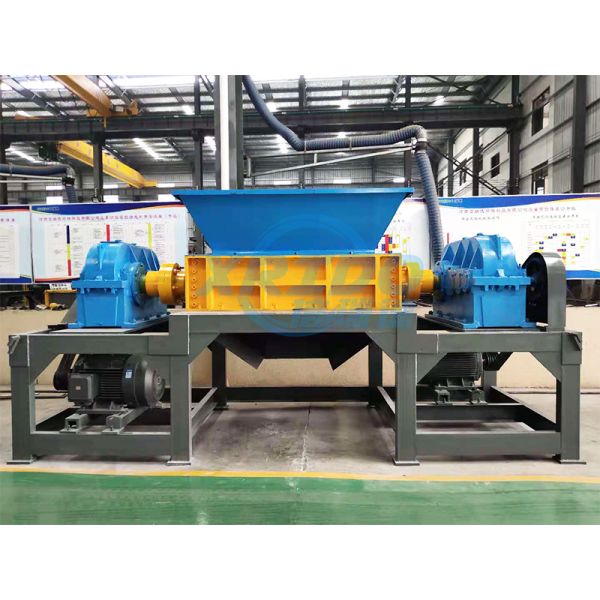 El sistema de trituración de aluminio de doble eje puede triturar trituración industrial para el metal