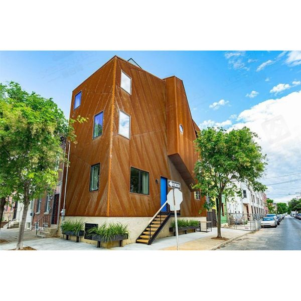 Facade Fence Corten Wall Panels SS400 Hot Rolled Steel Coil For Cladding