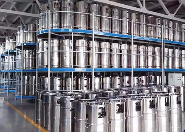 Stainless Steel Robots And Manufacturing Automation Hexa Fluorophosphate Barrel Cleaning