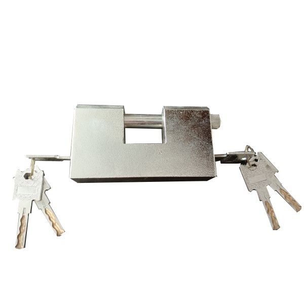 Rarlux Heavy Duty Padlock Double Locking System Rectangular Padlock Hardened Stainless Steel Padlock