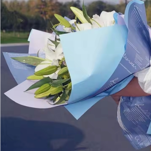 Корейская водонепроницаемая букет цветов оберточная бумага тканевая оберточная бумага для упаковки Рождества