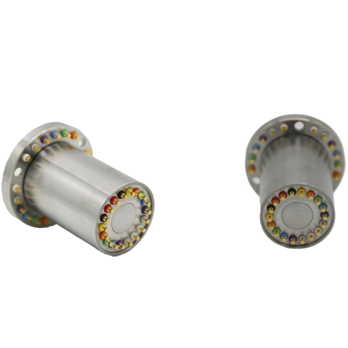 Long Life Food Mixer Slip Ring 18 Circuits 10000 RPM Gold Contact 304 Stainless Steel