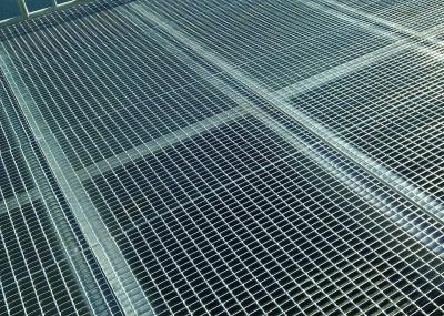 Closed End Plain Platform Steel Grating Welded Bar Grating 6m Length