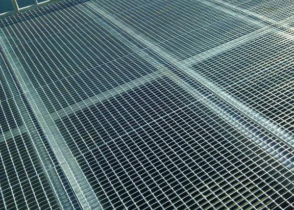 19-w-4 Platform Steel Grating Hot Dipped Galvanized Mild Steel Bar Grating