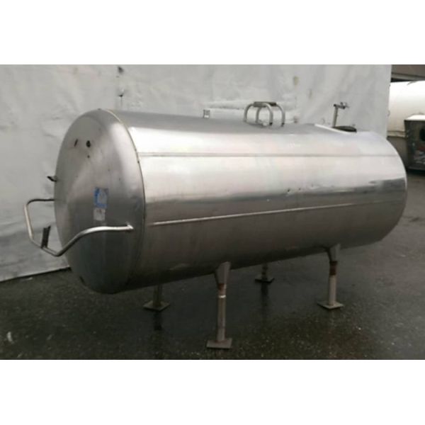Refrigerating Stainless Steel Storage Tank Blending Milk Cooling Tank