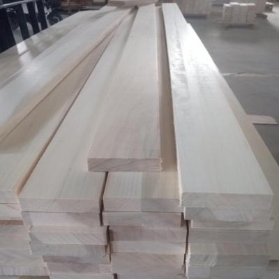 Solid Wood Panel for Apartment using Poplar Wood Slats Design