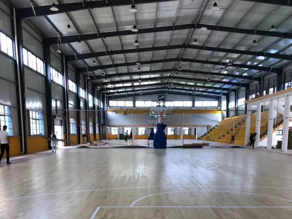 Q355b Prefabricated Industrial Steel Building with Secondary Frame Brace