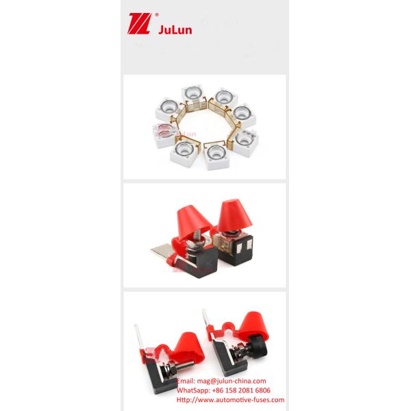 Батарейный предохранитель Батарейный предохранитель 100A125A200A Автомобильный керамический квадратный предохранитель
