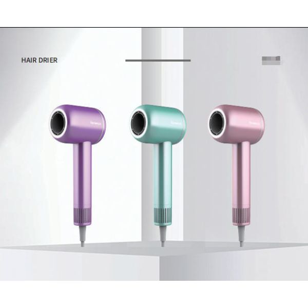 Portable Hotel Hair Dryers with Dual Voltage Compatibility Overheat Protection