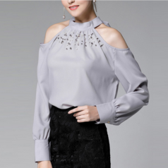 Frill Sleeve Designs Blouse For Woman