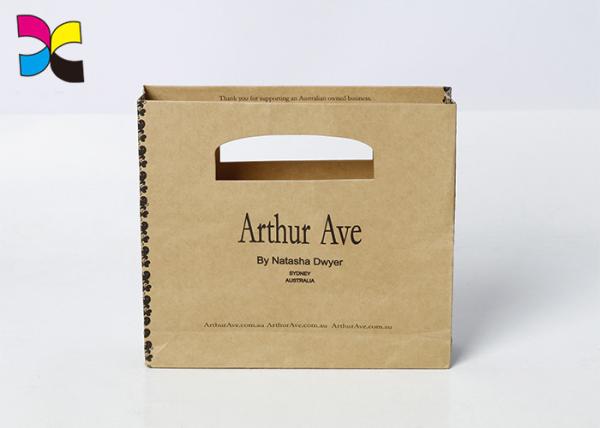 OEM Offset Printed Paper Bags / Personalized Paper Gift Bags With Handles