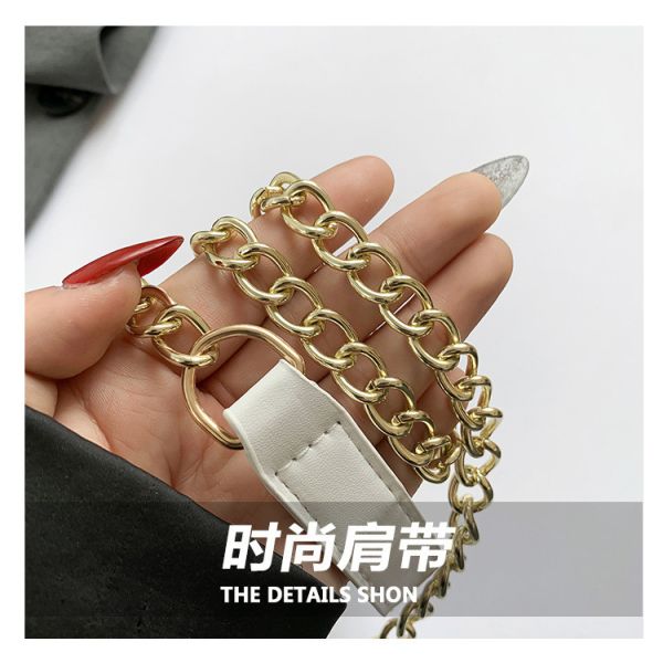 Bag women's new fashion small square bag wholesale niche simple retro quicksand everything single shoulder crossbody cha